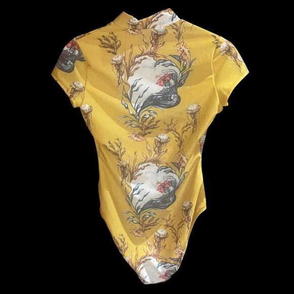 NWT! OLIVE Surf The Bri One Piece Meduse Swimsuit - XS - Picture 7 of 14